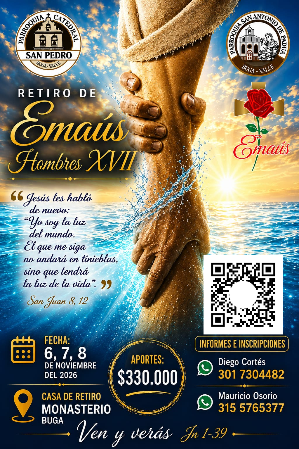 Retiro Emaús Hombres Noviembre 2026